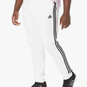 ADIDAS ESSENTIALS FLEECE TAPERED CUFF 3-STRIPES PANTS